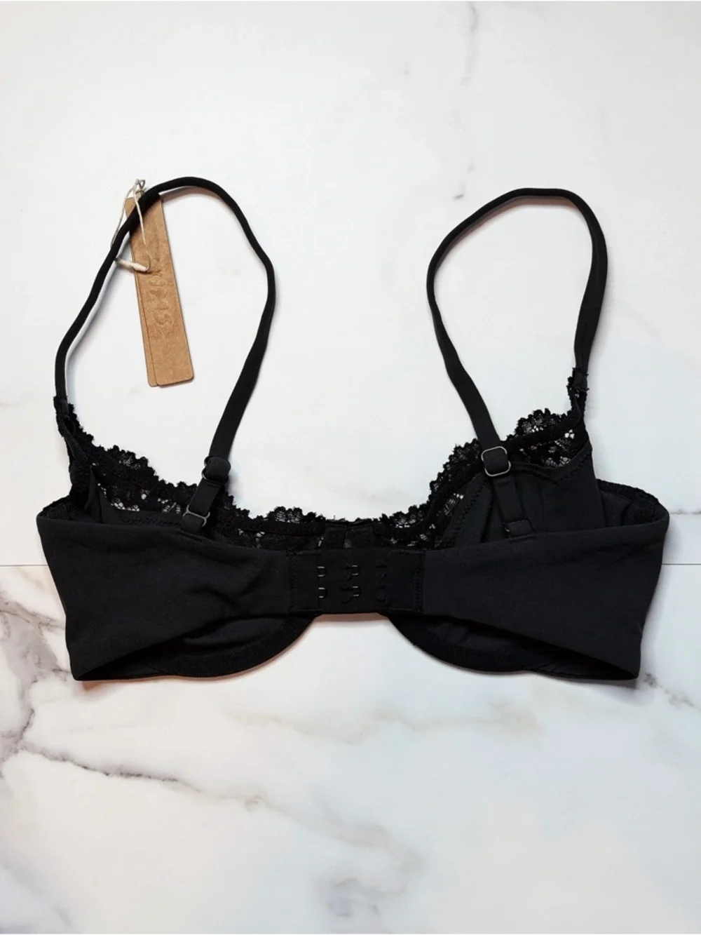 NWT Skims Fits Everybody Lace Unlined Demi Bra - Picture 4 of 5